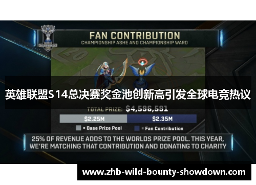 英雄联盟S14总决赛奖金池创新高引发全球电竞热议